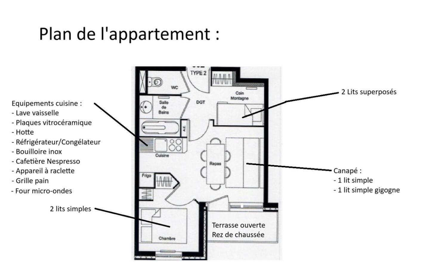 Le Hameau Spa & Piscine Appartement 2 Pieces 6Pers By Alpvision Residences オレル エクステリア 写真